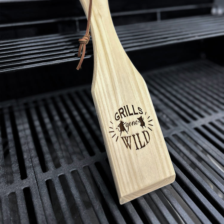 Personalized BBQ Grill Scraper, "Grills Gone Wild"