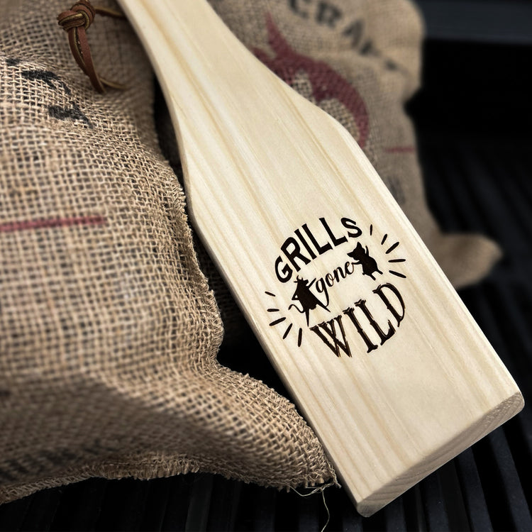 Personalized BBQ Grill Scraper, "Grills Gone Wild"