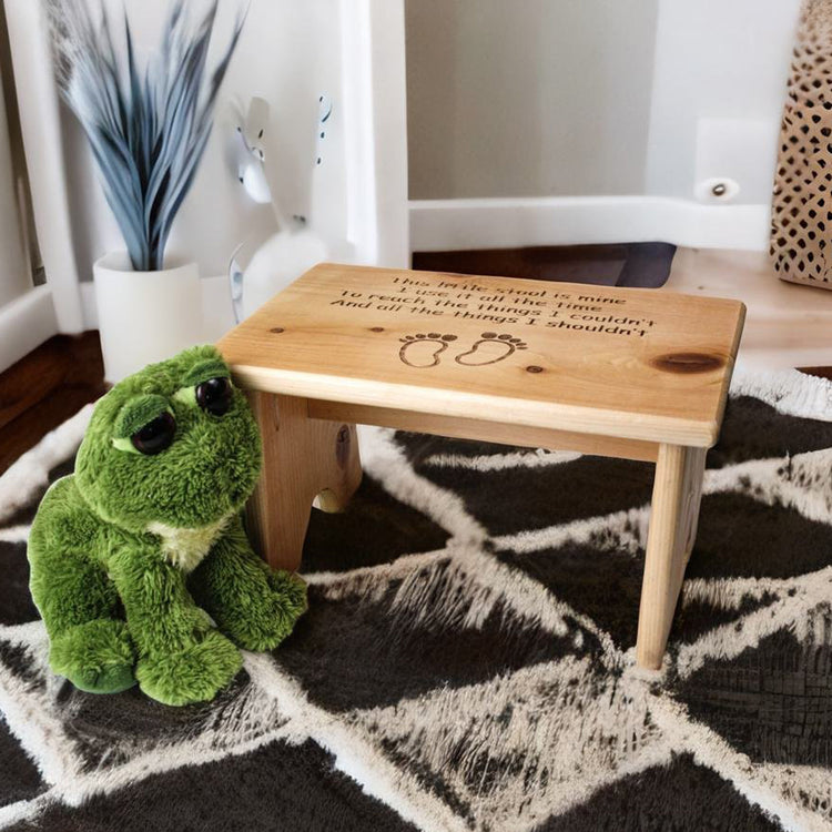 Toddler Step Stool, Personalized