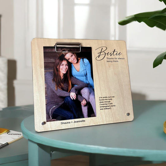 Custom Bestie Photo Frame