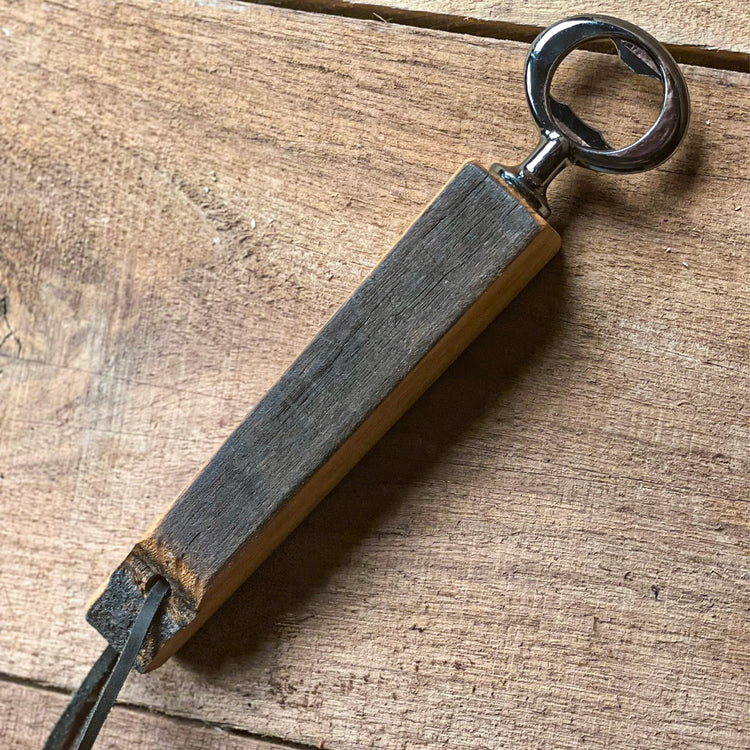 Bourbon Barrel Bottle Opener, Personalized