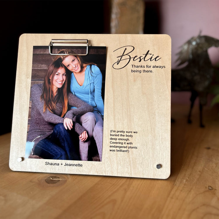 Custom Bestie Photo Frame