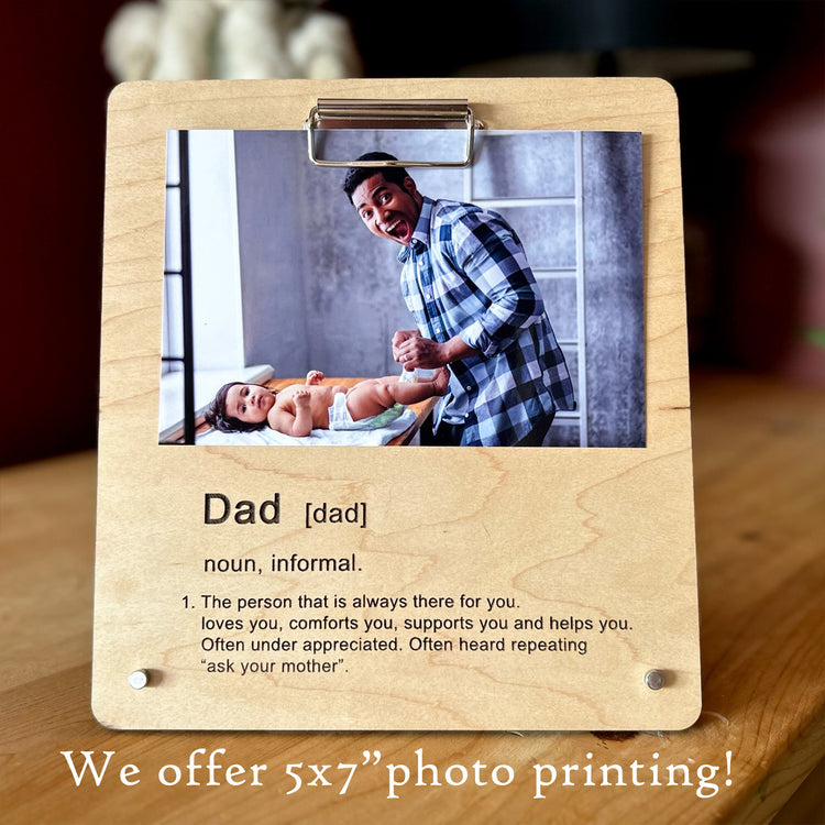 5x7" Definition of Dad, Picture Frame