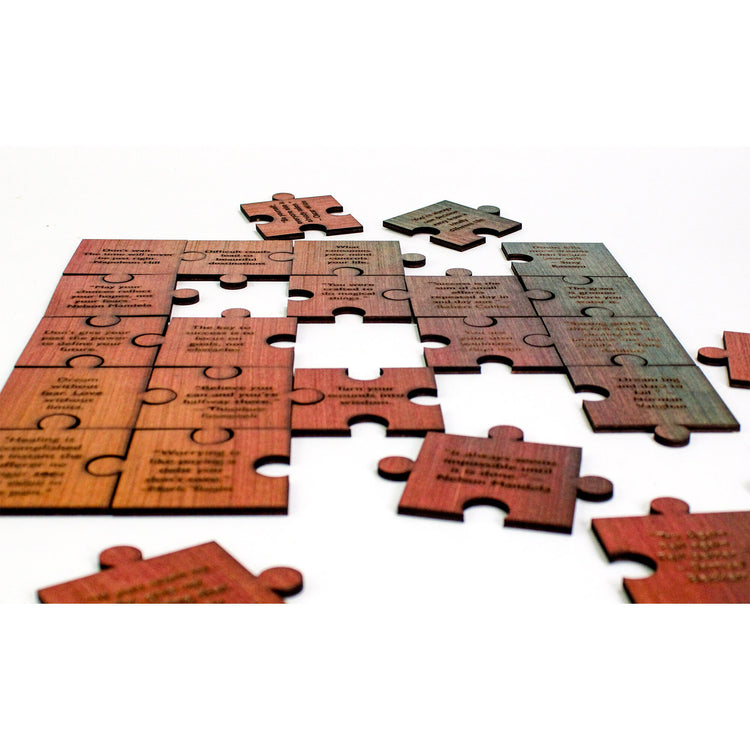 Positive Affirmations Wooden Jigsaw Puzzle