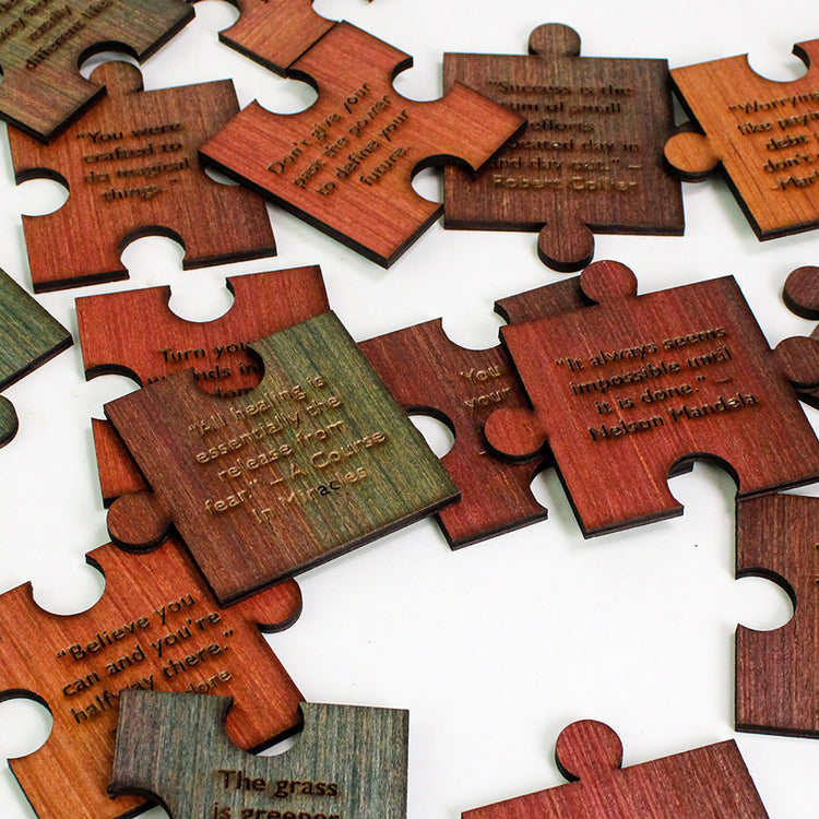 Positive Affirmations Wooden Jigsaw Puzzle