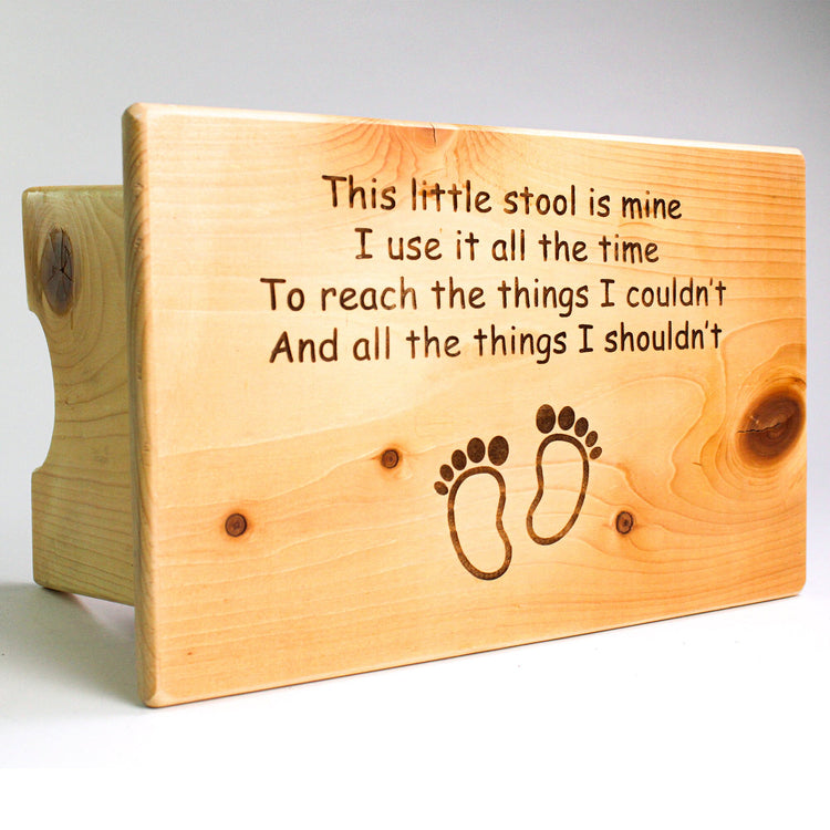 Toddler Step Stool, Personalized