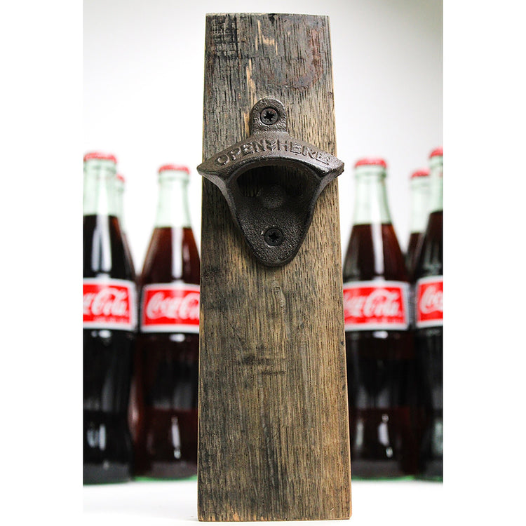 Wall mounted Bottle Opener, Unique Bourbon Gifts