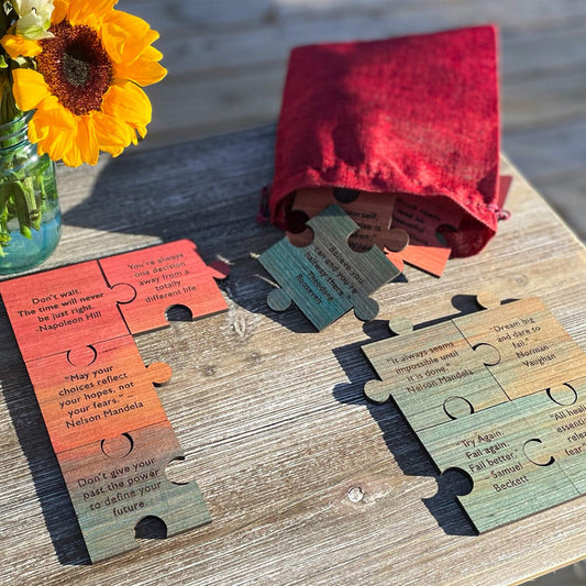 Positive Affirmations Wooden Jigsaw Puzzle