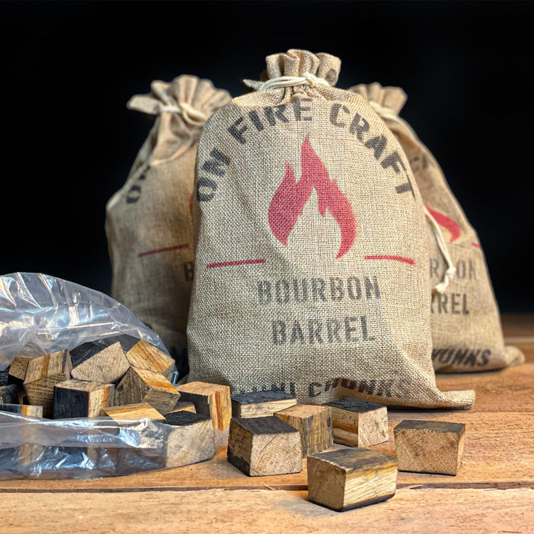 Bourbon Barrel Smoker Chips, 2lb Bag