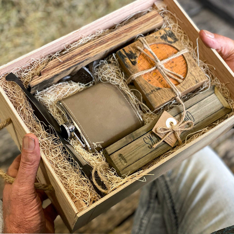 Personalized Wood Handcrafted Gift Box, 16x10x6"