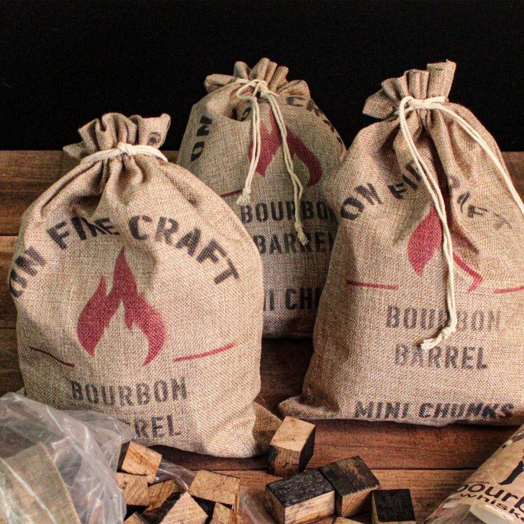 Bourbon Barrel Smoker Chips, 2lb Bag