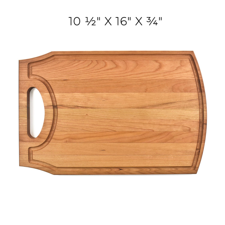 Custom Engraved Cutting Board, Cherry Wood